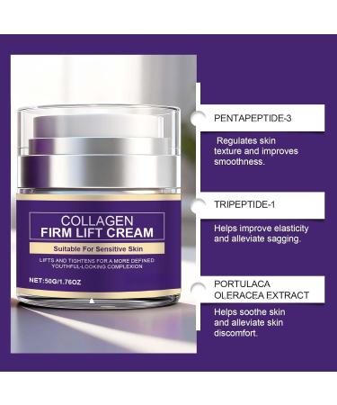 Cr me Raffermissante Anti- ge De Qualit Sup rieure For Le Visage Les Yeux Et Cou Lifte Raffermit La Peau R duit Rides Cernes Hydrate En Profondeur claircit L' clat - Buy Online on GoSupps.com