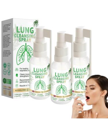 MIQIKO Spray Pulmonaire Nettoyant MIQIKO Spray avanc pour le nettoyage des poumons MIQIK Spray Avanc pour la Purification des Poumons Miqiko Lung Cleansing Spray (3 Pcs)