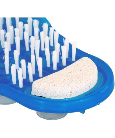 Foot Brush & Cleaner with Pumice Stone | Ultimate Foot Care & Massage Tool | Ship Internationally - Buy Online on GoSupps.com