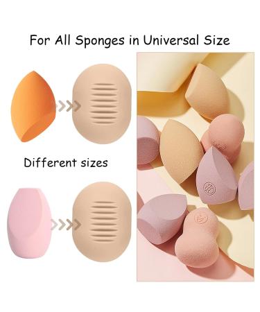 ZERRIOY 2PCS Beauty Blender Case Beauty Blender Holder Beauty Egg Organizer Makeup Sponge Holder Beauty Blender Sponge Make Up Sponge Blender for Makeup Sponge Travel Sponge Holders - Buy Online on GoSupps.com