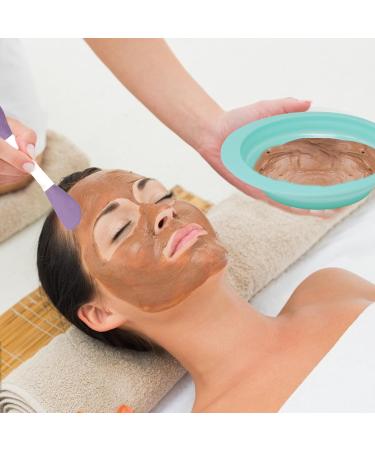 Yueton 2PCS Makeup Brush Cleaning Bowl Set - Silicone Facial Mask & Cleaning Pad Tools for Effortless Beauty Routine - Buy Online on GoSupps.com