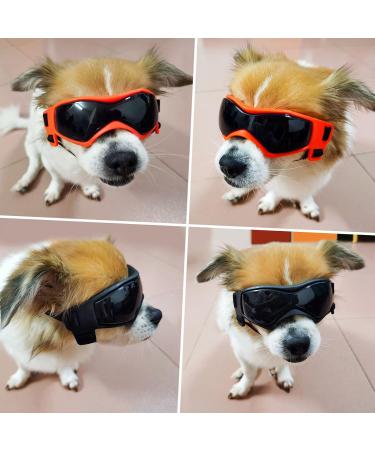 PETLESO Dog Goggles - UV Protection Sunglasses for Small/Medium Dogs | Anti-UV Eye Protection - Buy Online on GoSupps.com