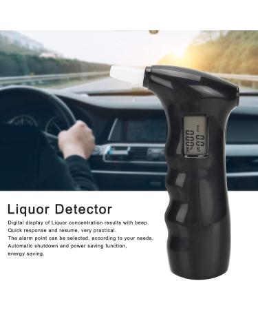 Breathalyzer Professional-Grade Accuracy Breath Alcohol Tester with LCD Digital Display Portable Alcohol Analyzer Detector for Home Party Personal Use - Buy Online on GoSupps.com