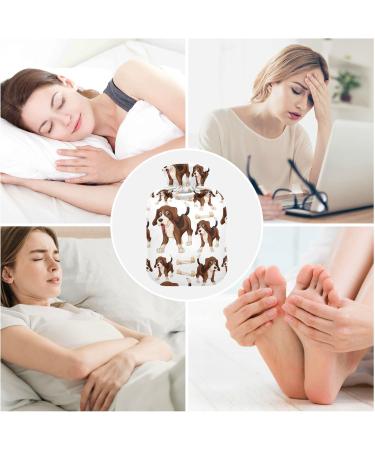 Hot Water Bottles with Cute Dog Cover - 2L Pain Relief Warm Water Bag for Pregnant Women | International Shipping - Buy Online on GoSupps.com