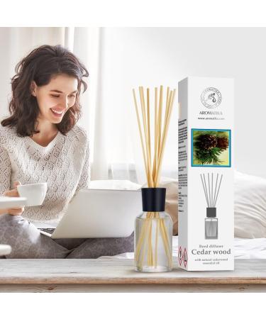 Room Fragrance Diffuser Cedar 100ml - Naturally Essential Cedar Oil - Long-Lasting Aroma for Home Office Spa & More - Perfect for Aromatherapy - Buy Online on GoSupps.com