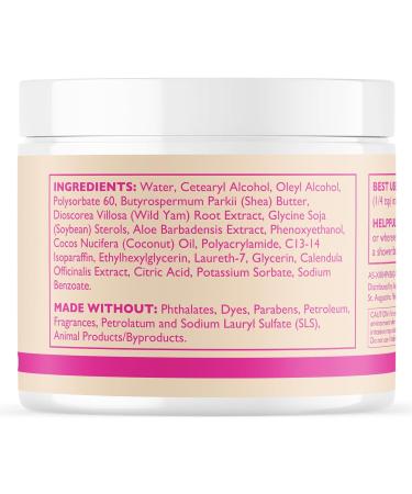Wild Yam Cream for Hormone Balance | Bioidentical Progesterone Cream | Doctor-Formulated Hormone Harmony for Women | Non-Greasy & Fragrance-Free 4 oz - Buy Online on GoSupps.com