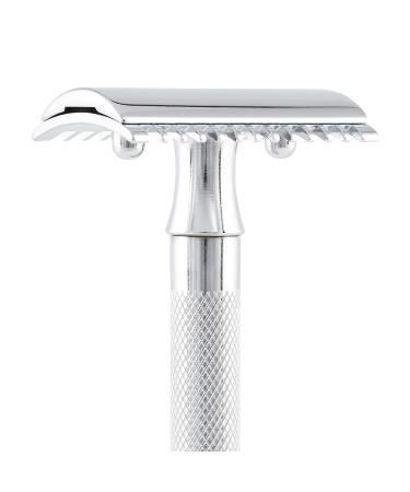 Merkur Classic 3-Piece Double Edge Safety Razor - MK-15C | Premium German Razor - Buy Online on GoSupps.com