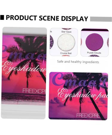 Healvian 2 Boxes Eyeshadow Palette Makeup Pallet Makeup Supplies Cosmetics Palette Glitter Eye Shadow Plastic 1 count (Pack of 1) Colorfulx2pcs - Buy Online on GoSupps.com