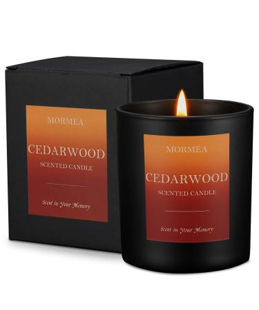 Scented Candles Cedarwood Aromatherapy Candles for Home Scented Natural Soy Wax Candles 8oz Long Lasting Candles for Men & Women Jar Candles for Birthday & Holiday