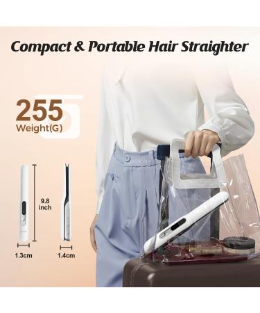 Buy SUNMAY Voga Plus Cordless Hair Straightener & Curler | Portable Travel-Friendly Ionic Ceramic Flat Iron | Rechargeable Wireless USB Dual Voltage - Perfect for On-The-Go Styling - Buy Online on GoSupps.com