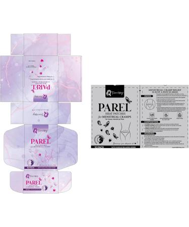 Flow-Specific Herbal Heat Patches for Menstrual Cramp Relief - Heavy Flow - 10 Pack | 8 Hours Adjustable Heat Therapy for PMS Comfort - Buy Online on GoSupps.com