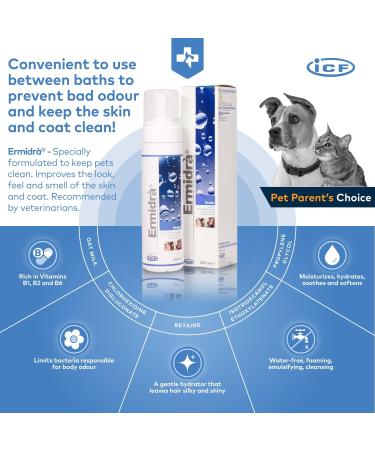 ICF Ermidra Mousse 200 ML - Buy Online on GoSupps.com