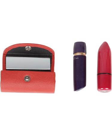 ARTISENIA Maroon Leather Lipstick Case Holder - Mother's Day Gift - Organizer Bag for Purse - Buy Online on GoSupps.com
