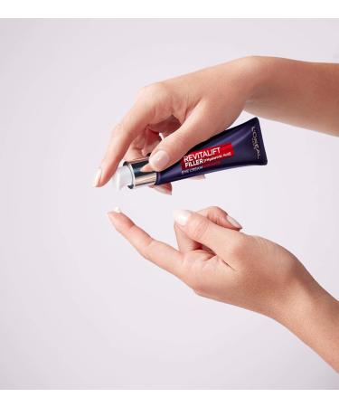 L'Oreal Paris Revitalift Filler Eye Cream for Face Moisturizer With Hyaluronic Acid Fragrance Free Alcohol Free 30ml 30 Milliliters - Buy Online on GoSupps.com