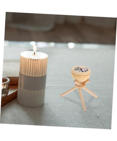 Elevated Aromatherapy Essential Oils Set - Humidifier & Diffuser for Cars & Desktops | Waterless Wood Beige Air Freshener - Buy Online on GoSupps.com