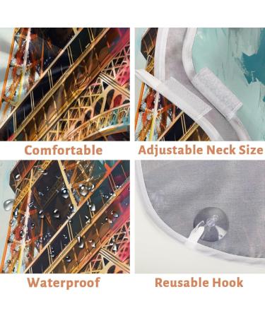 Beard Bib Apron for Men | Hair Catcher Shaving Tool | Perfect Father's Day & Christmas Gift | Paris Tower Design - Buy Online on GoSupps.com