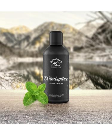 BERGBAD Organic Mint Sauna Infusion 100ml - Natural Essential Oils for Relaxation - International Shipping - Buy Online on GoSupps.com