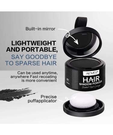 Approach Powder #1 Schwarz - Waterproof Hairline Concealer for Thinning Hair in Women & Men | Instant Volume Boost - Buy Online on GoSupps.com