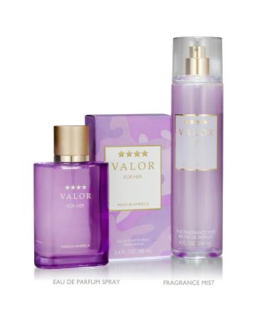 VALOR for Her Fine Fragrance Mist By Dana Classic Fragrances 8.0 fl. oz. - Buy Online on GoSupps.com