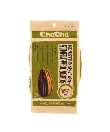 Cha Cha Sunflower Seeds (Roasted) 250g 100% Natural Flavor (10 Bags) 8.8 Ounce (Pack of 10)