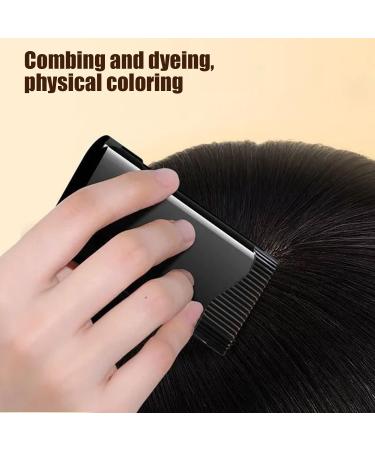 B ton De Teinture Capillaire Portable Peigne De Teinture Capillaire Temporaire Stick De Couverture De Cheveux Gris Retouche Racines Cheveux Pour Barbe Racines D frisage Hommes Femmes Quotidien marron noir - Buy Online on GoSupps.com