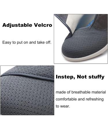 DITESABE Women's Extra Wide Diabetic Shoes with Adjustable Strap for Swollen Feet - Buy Online on GoSupps.com