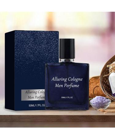 Cologne for Men - Charming Eau de Perfume - Long Lasting Pheromones Perfumes Elegant and Fresh Fragrance to Unleash Masculinity 50ml/1.7 Fl.Oz Blue - Buy Online on GoSupps.com