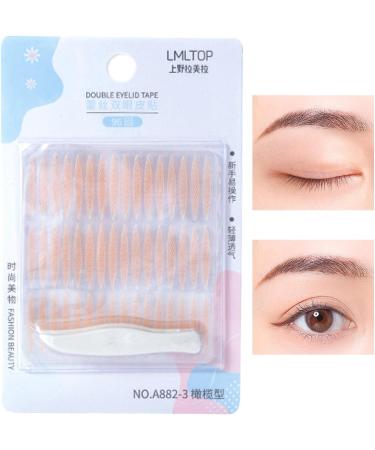 Eye Lid Tape for Hooded Eyes | Natural Invisible Waterproof Eyelid Tape Stickers | Natural Fiber Eyelid Lifter Strips Eye Lift Tape for Droopy Lids Hooded Eyes Olive Type - Buy Online on GoSupps.com