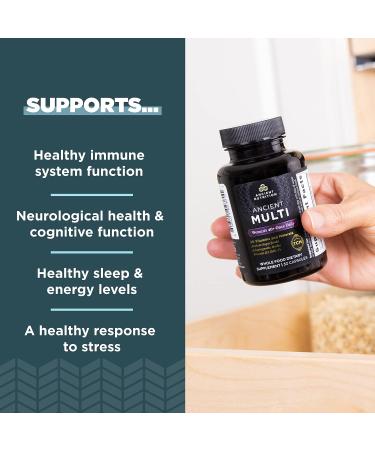 Ancient Nutrition Women's 40+ Multivitamin - Vitamin B, C, K2, Folate & Iron - Bone Health Support - 30ct - Buy Online on GoSupps.com