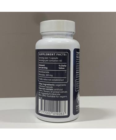 partiQlar Nicotinamide Riboside (NR) 500mg NR Supplement for Cellular Health Anti-Aging Energy & Metabolism Support 2-Month Supply (60 Capsules) - Buy Online on GoSupps.com