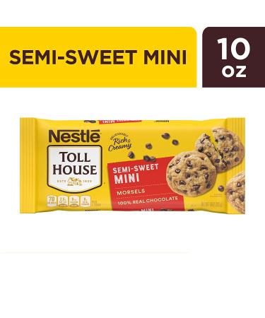 Nestle Toll House 10 oz Semi-Sweet Chocolate Mini Chips - Rich & Delicious - Buy Online on GoSupps.com