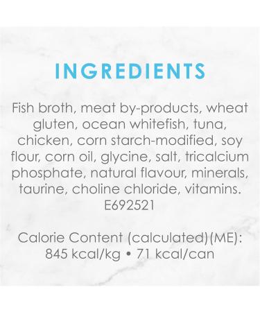 Fancy Feast Grilled Wet Cat Food Whitefish & Tuna Feast in Gravy - 85 g Can (24 Pack) - Buy Online on GoSupps.com
