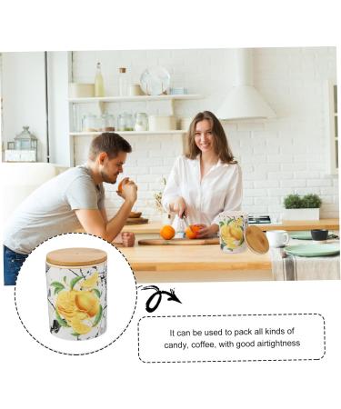 ABOOFAN 1pc Ceramic Airtight Jar Food Jar Candy Wood - Buy Online on GoSupps.com