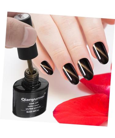 POPETPOP Magnetic Nail Varnish Cat Eye Magnet for Nails Nail Polish Black 5d Nail Gel Cat Eye Nail Polish Magnetic Polish for Nail Magnetic Gel Cat Eye Nail Varnish Cool Uv Cat Eye Gel 3d - Buy Online on GoSupps.com