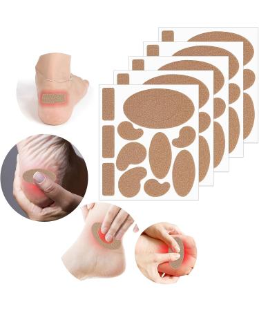 WLLHYF Moleskin Tape Adhesive Pads - Comfortable Blister Prevention for Heel Pain & Blisters - Buy Online on GoSupps.com