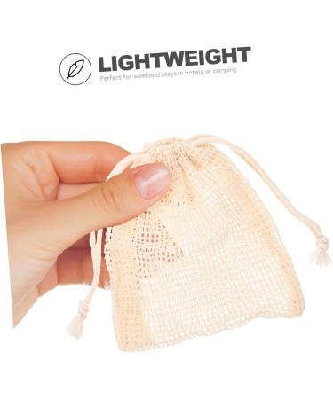 LALAFINA Cleaning Soap Pocket Natural Exfoliating Portable Pockets Holders Exfoliating Bar Soap - Buy Online on GoSupps.com