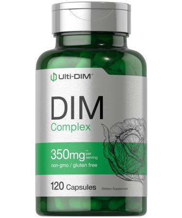 Horb ach DIM Supplement | 350mg Complex | for Women & Men | 120 Capsules | Diindolylmethane | with Broccoli & Kale | Non-GMO Gluten Free