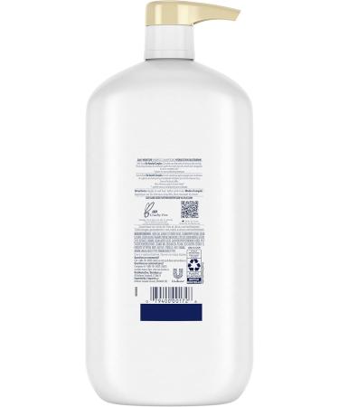 Dove Daily Moisture Shampoo hydrates and nourishes dry hair for up to 5x smoother hair 950 ml 950 ml (Pack of 1) Daily Moisture - Buy Online on GoSupps.com