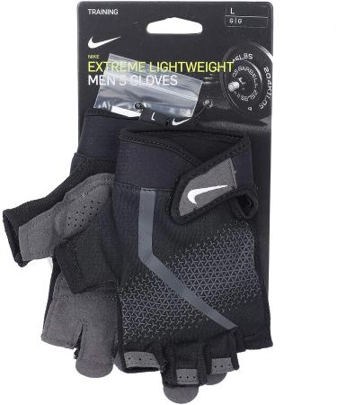 Nike Men's Extreme Fitness Gloves - Black/White, Medium - Buy Online on GoSupps.com