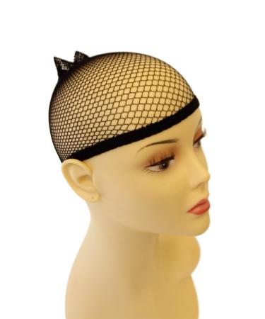 WIG ME UP hair net wig cap black (HNS)