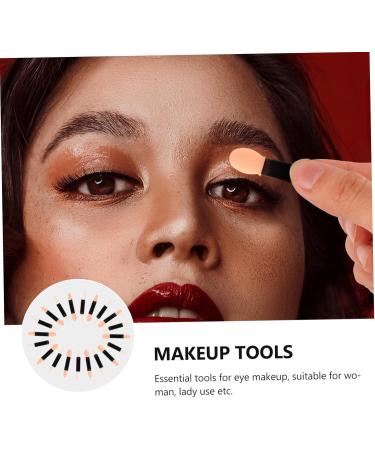 Hemoton 60 Pcs Eyeshadow Brush Kit Professional Double- End Eyeshadow Brushes Eye Shadow Sponge Applicator - Buy Online on GoSupps.com