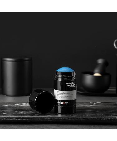 Anthony Alcohol Free Aluminum Free Deodorant for Men 2.5 Fl Oz and Anthony No Sweat Body Defense Deodorant for Men 3 Fl Oz - Buy Online on GoSupps.com