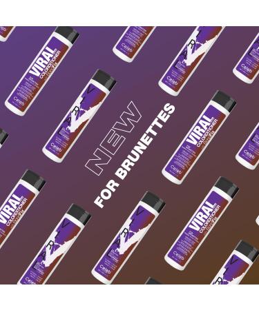 Shop Celeb Luxury Purple Hair Color Shampoo for Brunettes | Vegan Semi-Permanent Color & Bondfix Rebuilder - International Shipping Available - Buy Online on GoSupps.com