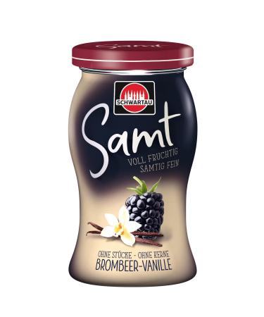 Schwartau Samt Blackberry Vanilla fruit spread without pieces & seeds 270g 270 g (1 pack) Blackberry-Vanilla