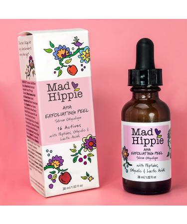 Mad Hippie Exfoliating Serum | 16 Actives | 1.02 fl oz (30 ml) - Best Skin Care - Buy Online on GoSupps.com