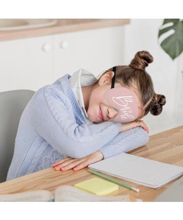 Bride Silk Eye Mask for Sleeping | Adjustable Blindfold - Perfect Bridal Shower & Wedding Gifts - Buy Online on GoSupps.com