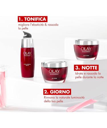  Olay Olay Regenerist Day Face Cream Active Moisturizing Anti-Wrinkle and Firming Skin Care Cream with Niacinamide and Anti-Aging Peptides. Renews Firms and Moisturizes. Non-Grainy. 50 - Buy Online on GoSupps.com