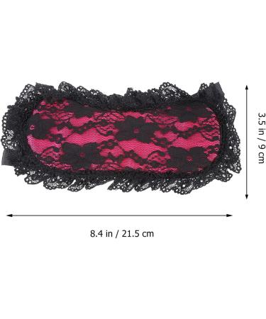MAGICLULU Rosy Silk Lace Blindfold Sleeping Eye Mask for Adult Masquerade Party - Buy Online on GoSupps.com