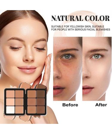 Carla Secret - Carla Secret Concealer Palette 12 Colors Carla Secret Makeup Carla Secret Cream Blush Palette Carla Secret Palette Long-Wearing Full Coverage Makeup for All Skin Types (04) Clear - Buy Online on GoSupps.com