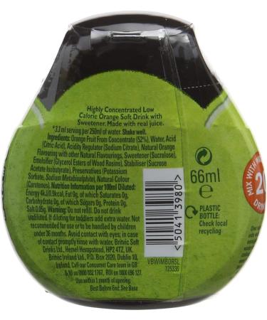 Morrisons Robinsons Squashd Orange Drink 66ml 20 drinks - Buy Online on GoSupps.com